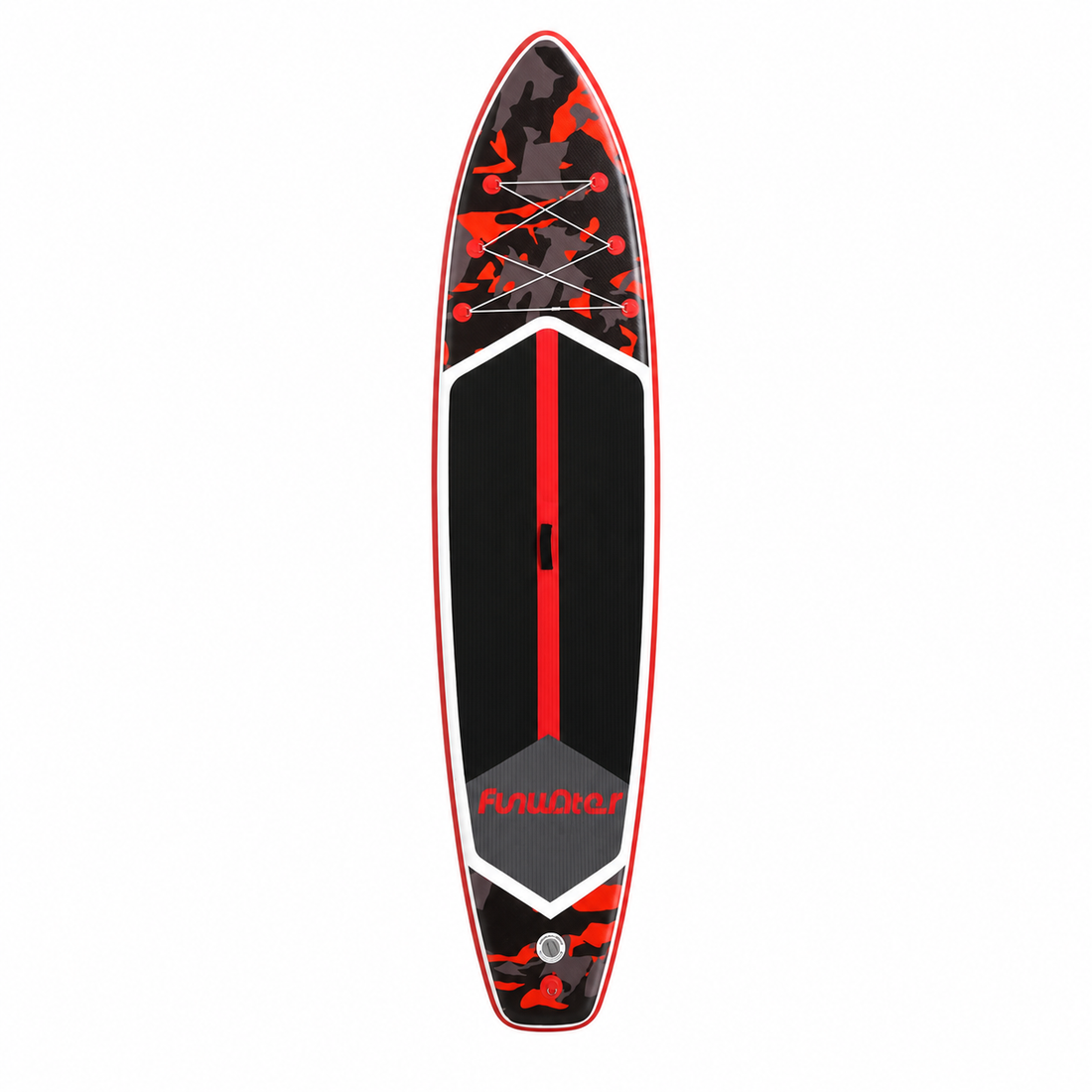 FunWater SUPFW32A – Aufblasbares SUP-Board 350 × 84 cm – Produktansicht auf weißem Hintergrund