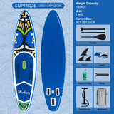 FunWater SUPFR02E aufblasbares SUP-Board 350 × 84 cm – Variantenansicht
