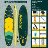 FunWater SUPFW43A aufblasbares SUP-Board 350 × 90 cm – Variantenansicht