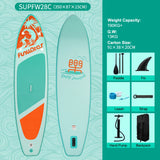 FunWater SUPFW28C aufblasbares SUP-Board 350 × 87 cm – Variantenansicht