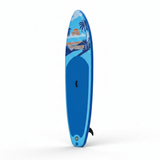 InnoExpo SUPIE70A aufblasbares SUP-Board im blauen Palmen-Design