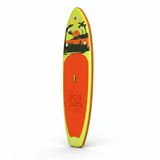 FunWater SUPFW27B aufblasbares SUP-Board in Gelb und Orange – Produktansicht